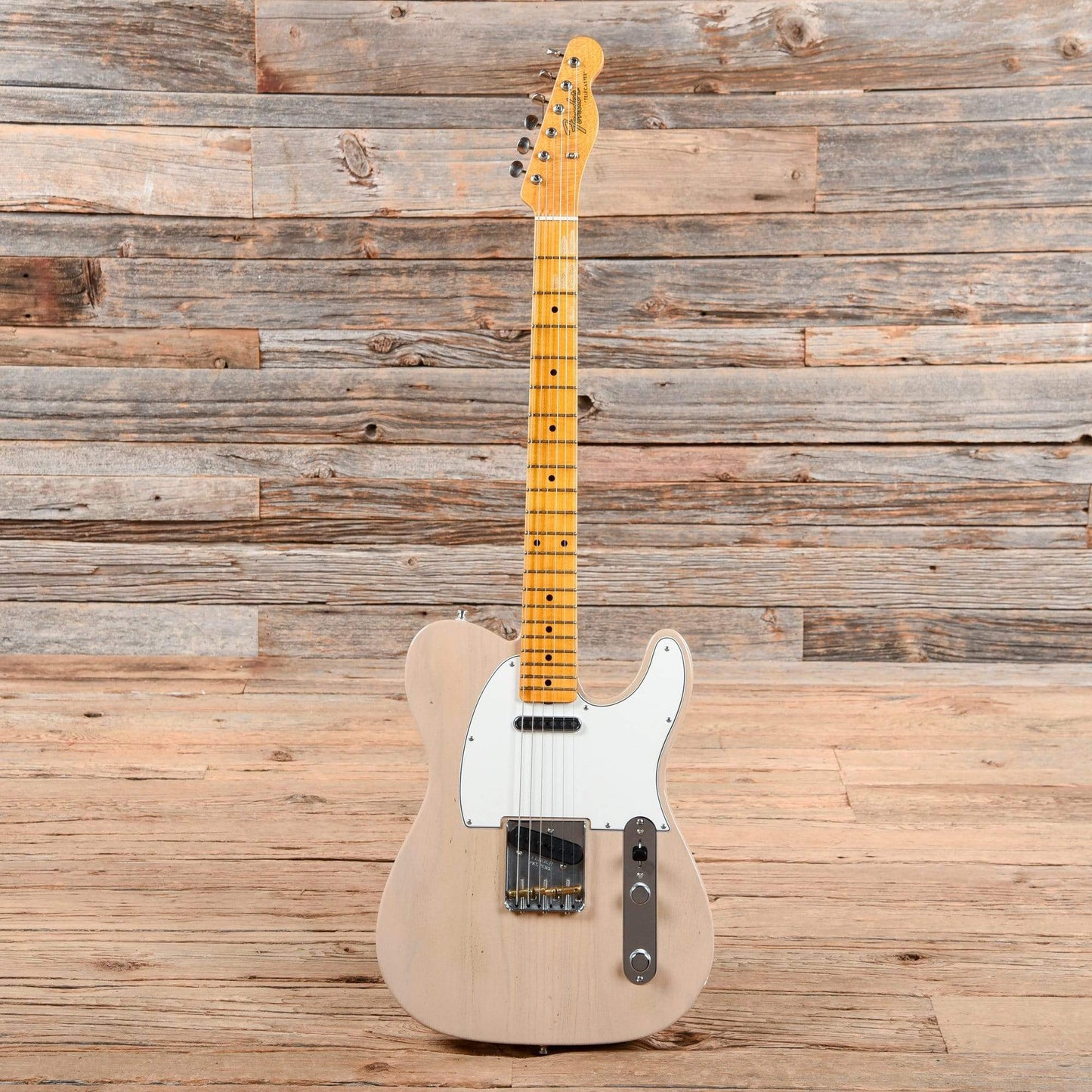 Fender CS Postmodern Telecaster Journeyman Relic Dirty White Blonde 2019 Electric Guitars / Solid Body