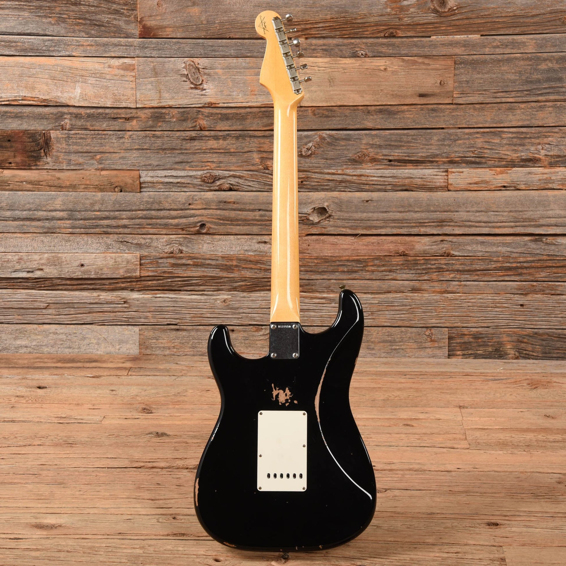 Fender Custom 1960 Stratocaster "Chicago Special" Relic RW Black 2022 Electric Guitars / Solid Body