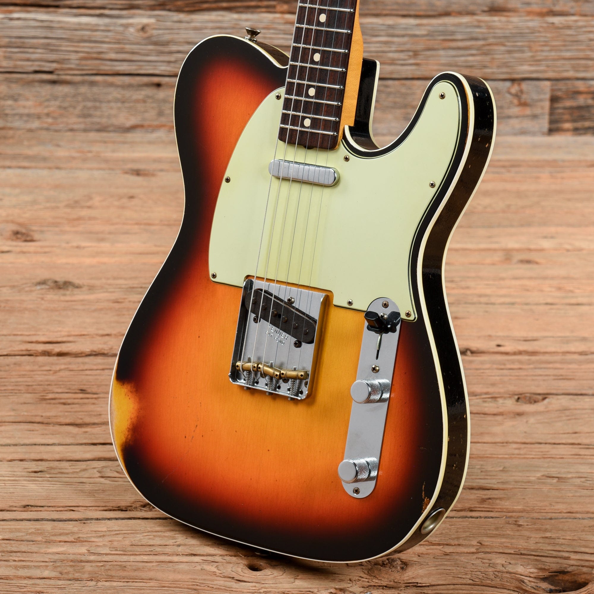 Fender Custom 1960 Telecaster Relic 3-Color Sunburst 2013 Electric Guitars / Solid Body
