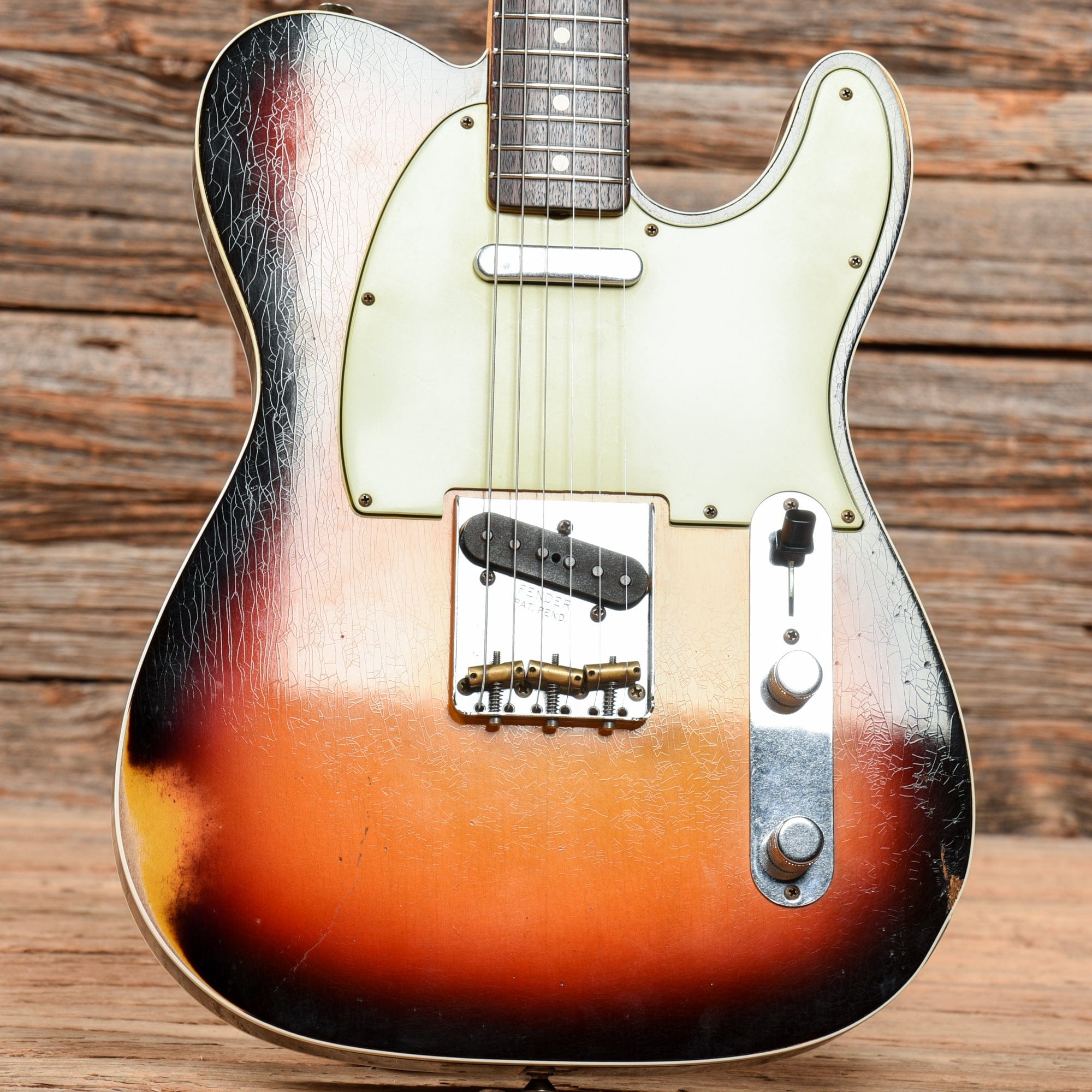 Fender Custom 1960 Telecaster Relic 3-Color Sunburst 2013 Electric Guitars / Solid Body