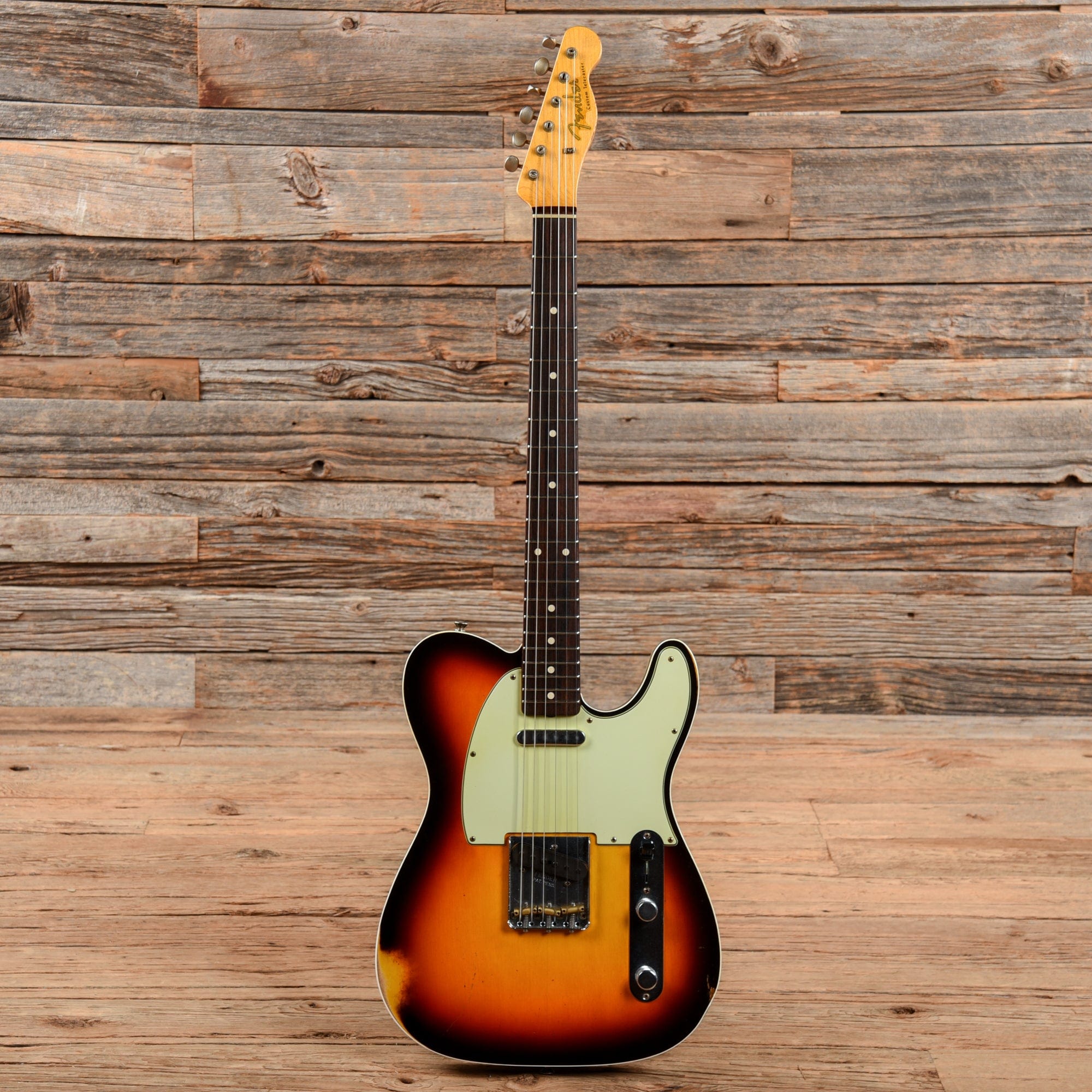 Fender Custom 1960 Telecaster Relic 3-Color Sunburst 2013 Electric Guitars / Solid Body