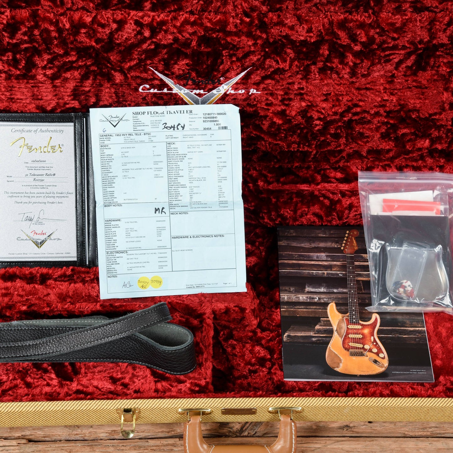 Fender Custom 52 Telecaster Relic Butterscotch 2020 Electric Guitars / Solid Body