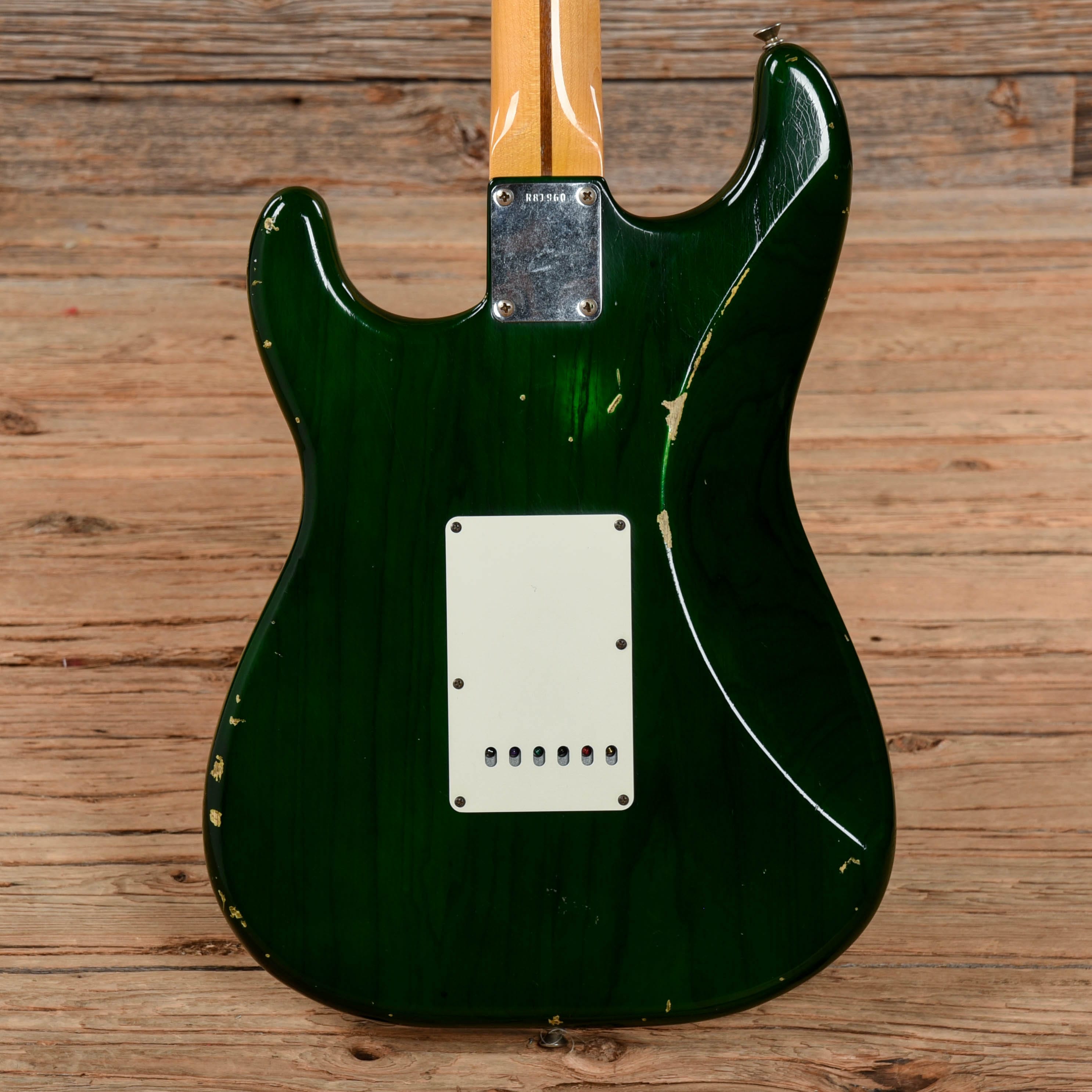 Fender Custom '57 Stratocaster Relic Green 2015 Electric Guitars / Solid Body