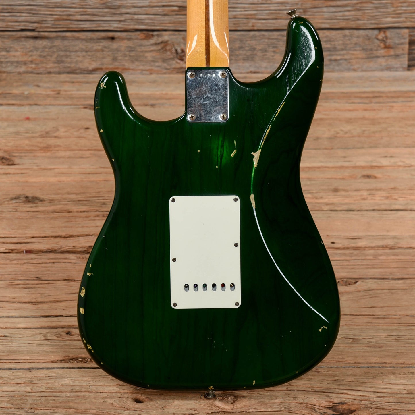 Fender Custom '57 Stratocaster Relic Green 2015 Electric Guitars / Solid Body