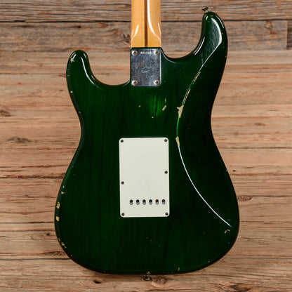 Fender Custom '57 Stratocaster Relic Green 2015 Electric Guitars / Solid Body