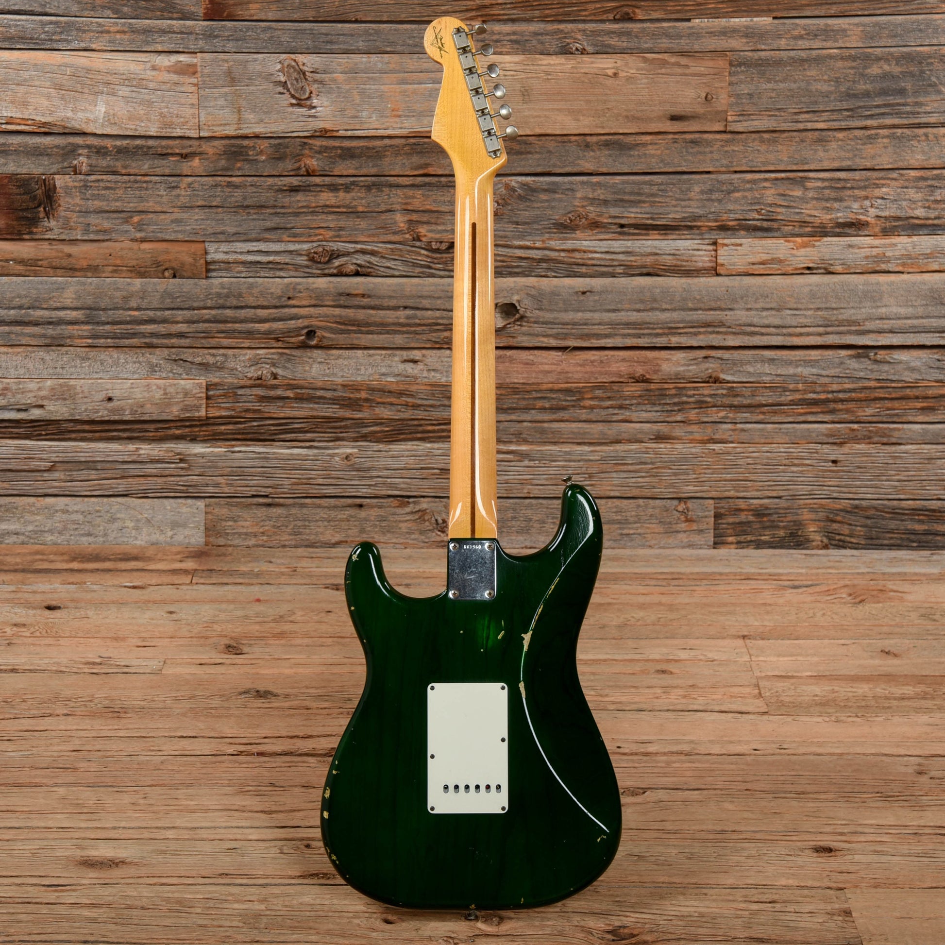 Fender Custom '57 Stratocaster Relic Green 2015 Electric Guitars / Solid Body