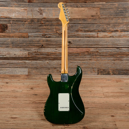 Fender Custom '57 Stratocaster Relic Green 2015 Electric Guitars / Solid Body