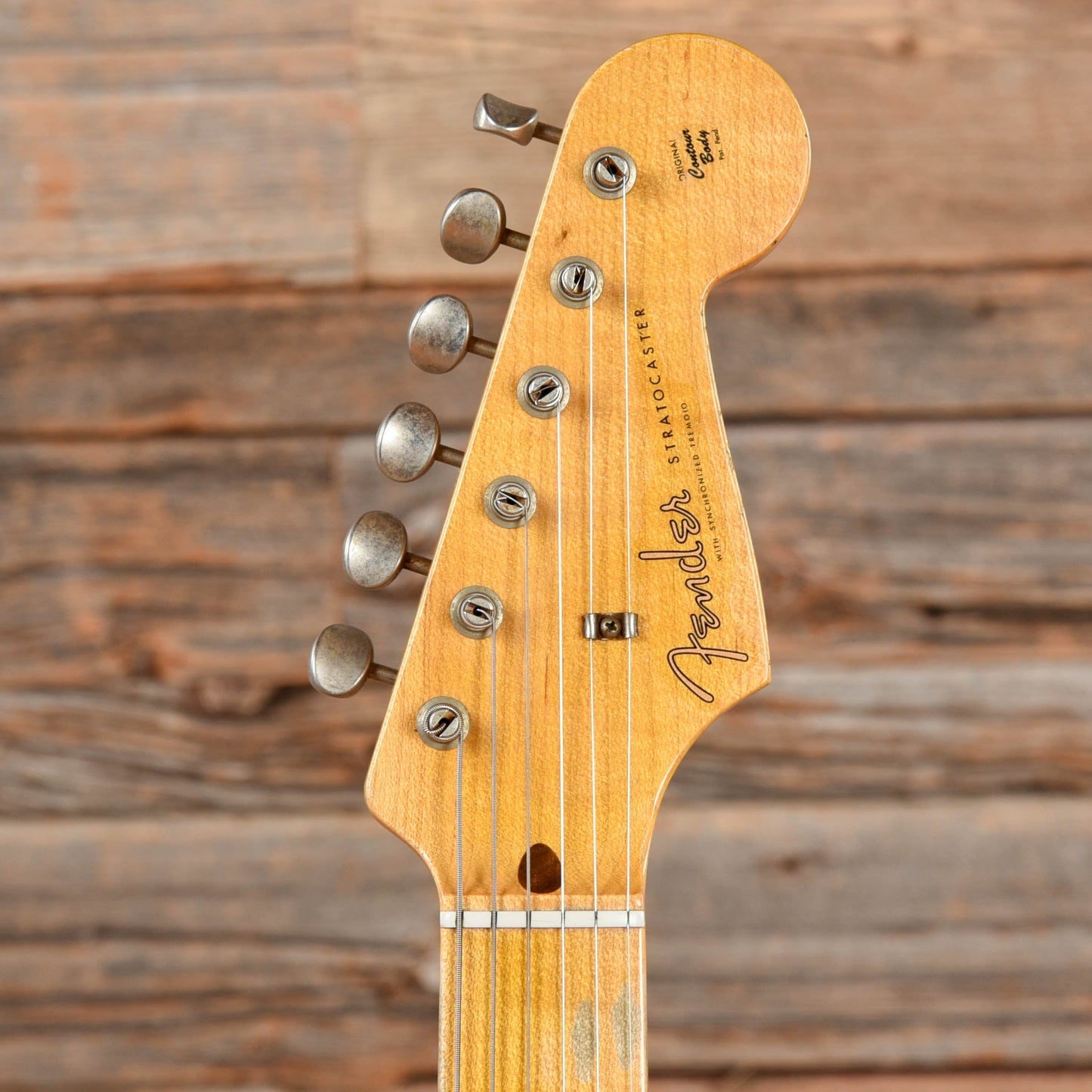 Fender Custom '57 Stratocaster Relic Green 2015 Electric Guitars / Solid Body