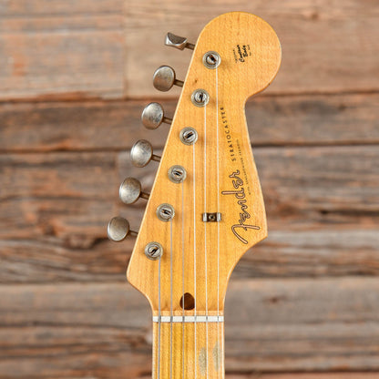 Fender Custom '57 Stratocaster Relic Green 2015 Electric Guitars / Solid Body