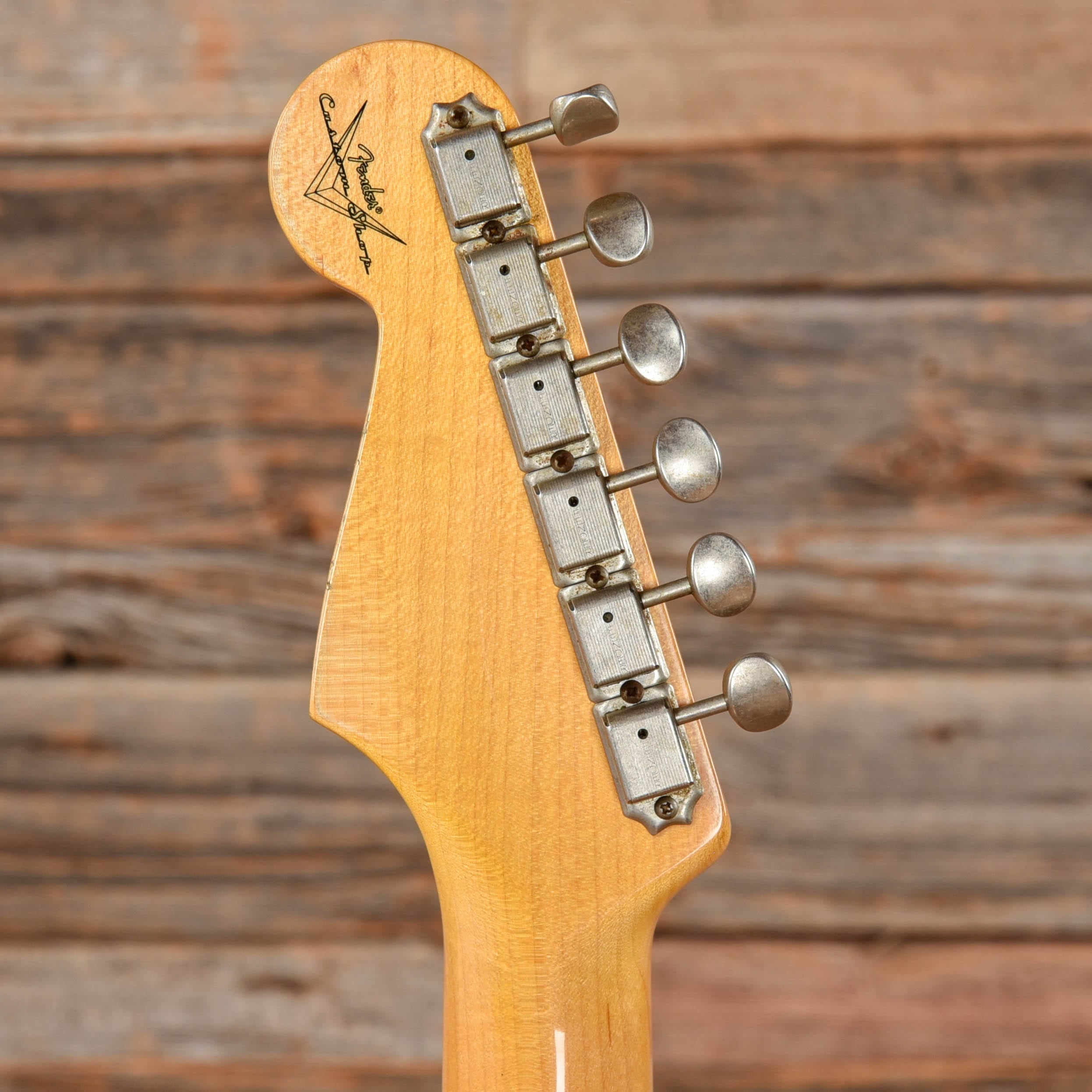 Fender Custom '57 Stratocaster Relic Green 2015 Electric Guitars / Solid Body