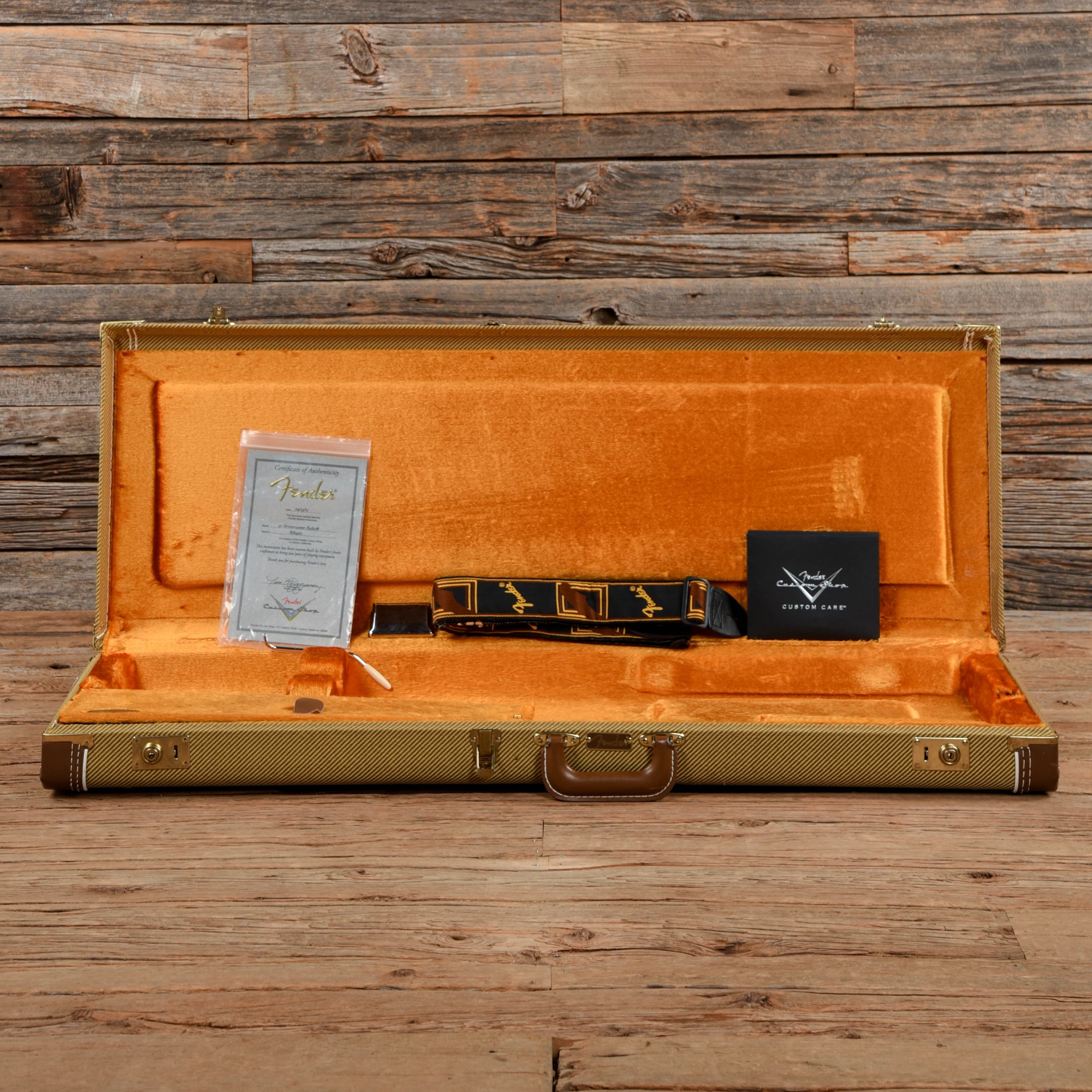 Fender Custom '57 Stratocaster Relic Green 2015 Electric Guitars / Solid Body