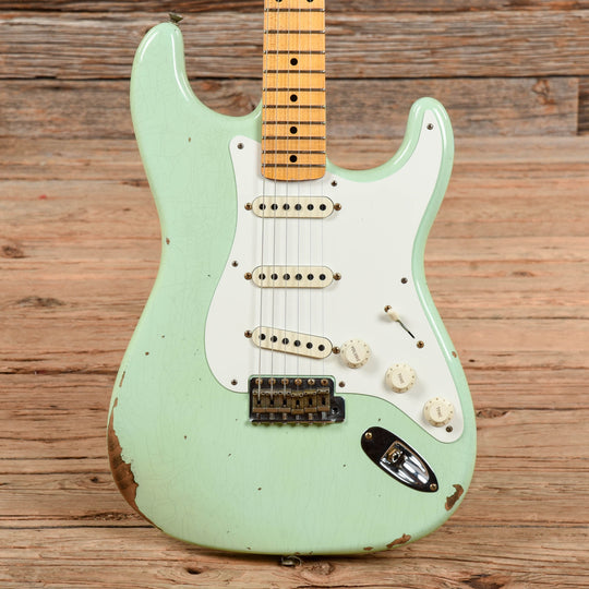 Fender Custom '58 Stratocaster Relic Seafoam Green 2022 Electric Guitars / Solid Body