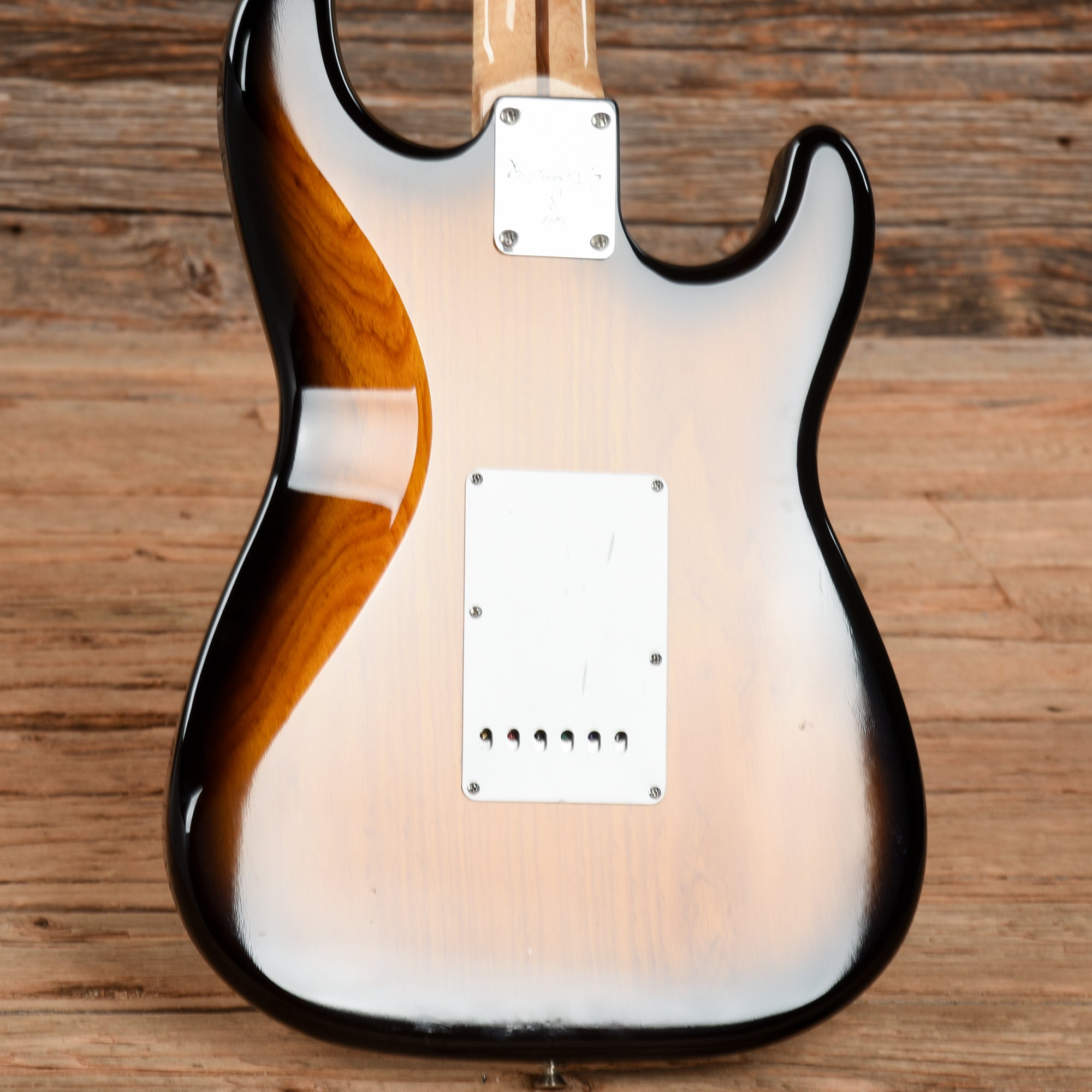 Fender Custom Classic 1957 Stratocaster Gene Baker 2-Tone Sunburst 1995 LEFTY Electric Guitars / Solid Body