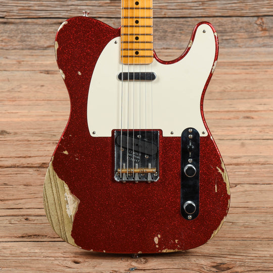 Fender Custom Limited Edition 1955 Telecaster Wildwood 10 Relic Fiesta Red 2020 Electric Guitars / Solid Body