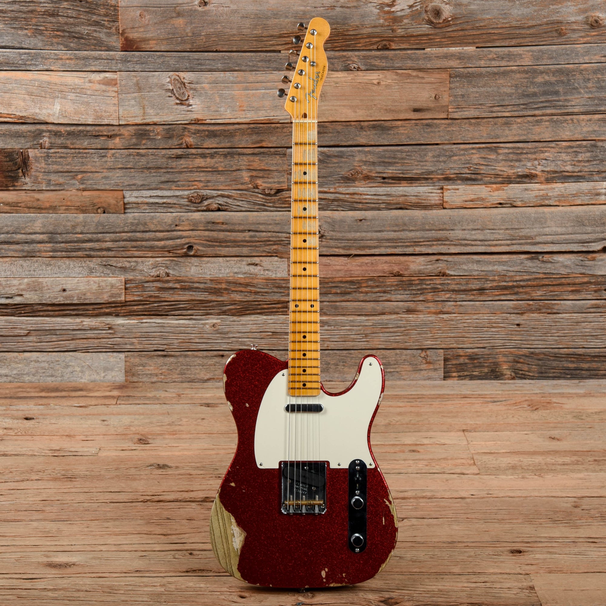 Fender Custom Limited Edition 1955 Telecaster Wildwood 10 Relic Fiesta ...