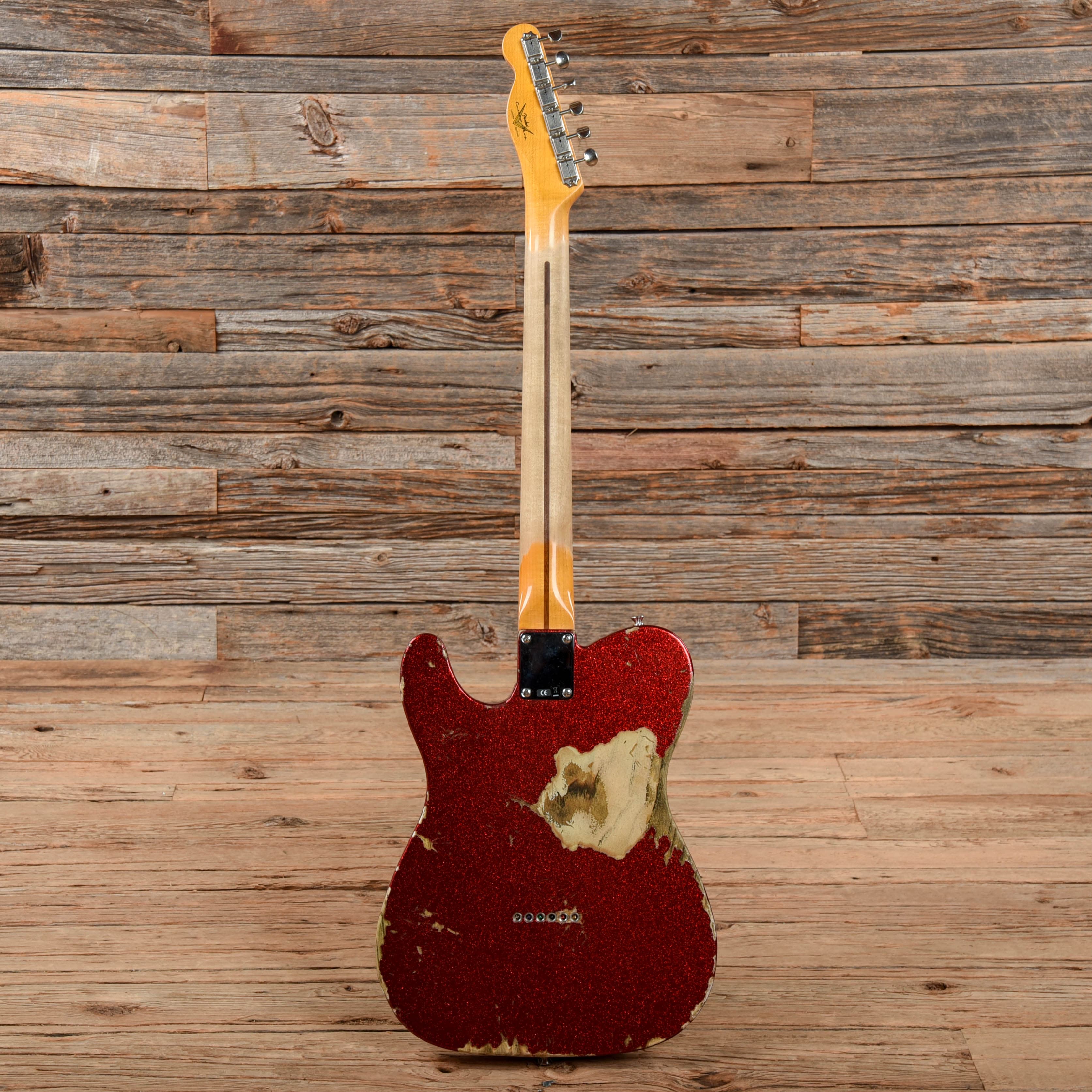 Fender Custom Limited Edition 1955 Telecaster Wildwood 10 Relic Fiesta Red 2020 Electric Guitars / Solid Body
