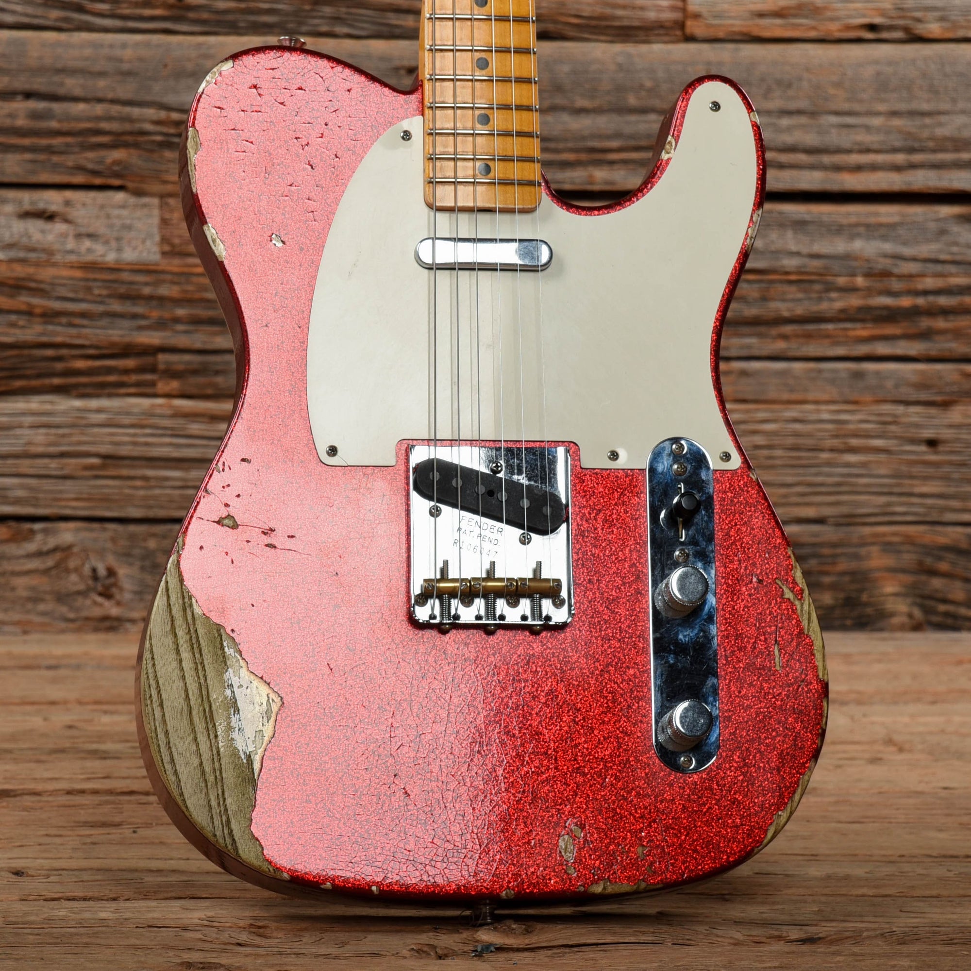 Fender Custom Limited Edition 1955 Telecaster Wildwood 10 Relic Fiesta ...