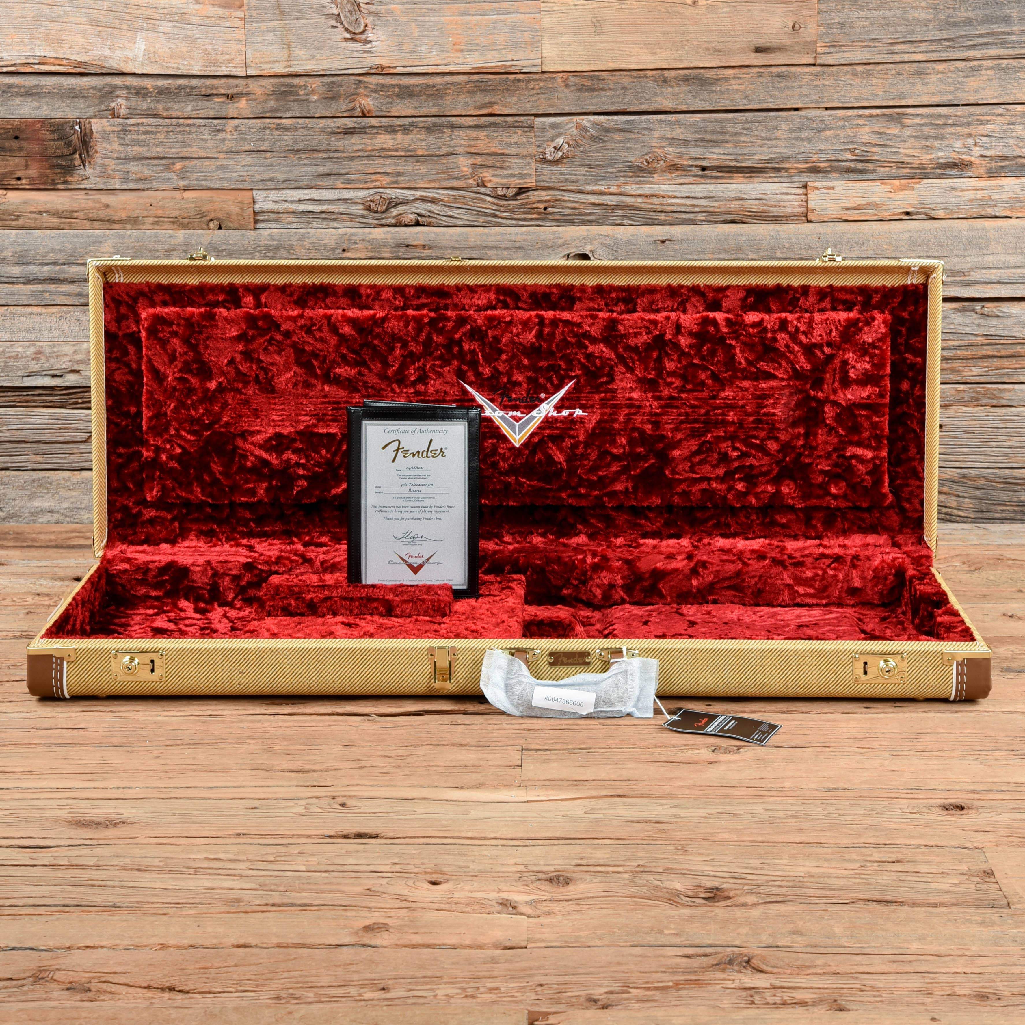 Fender Custom Shop 1950s Telecaster Journeyman Relic Candy Apple Red 2021 Electric Guitars / Solid Body