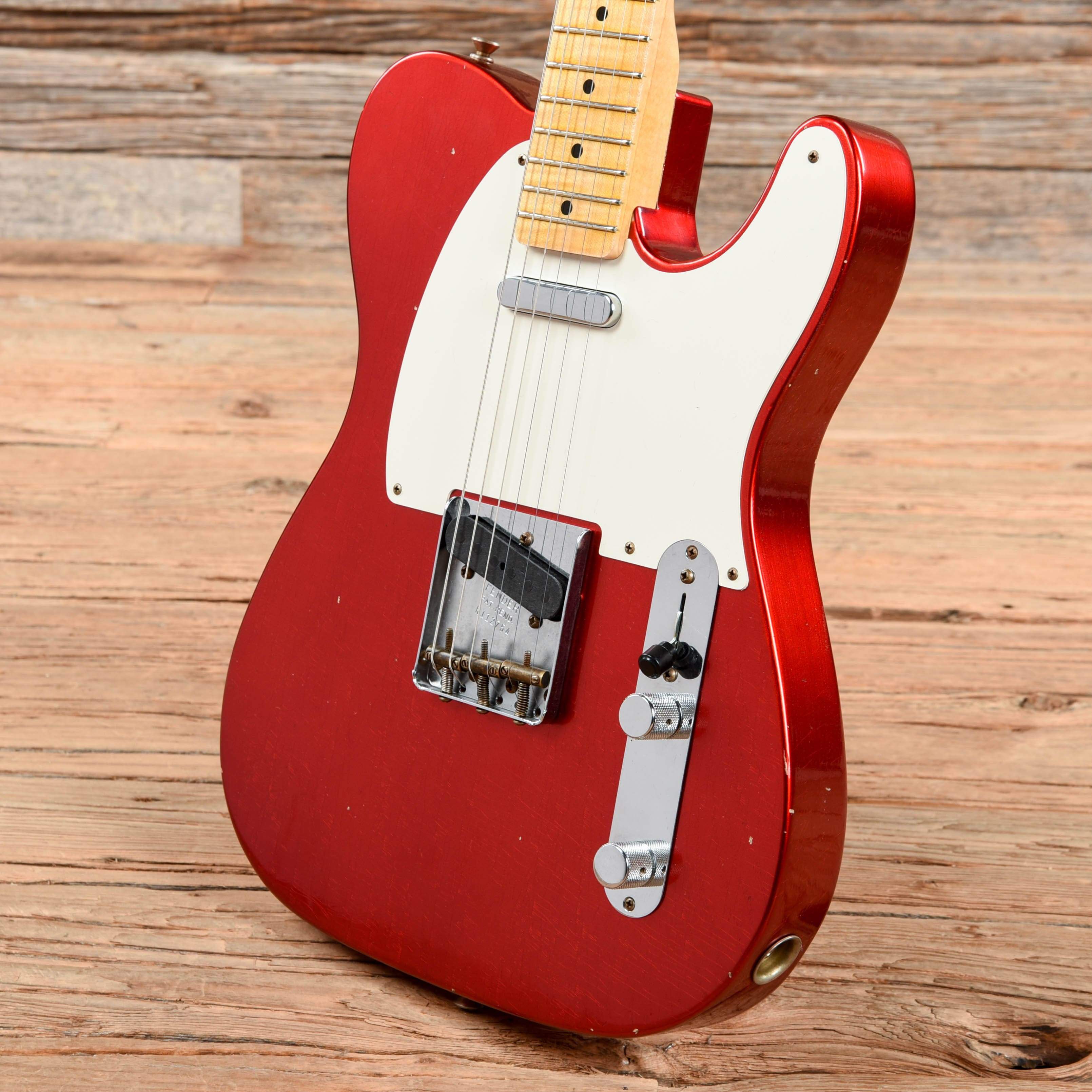 Fender Custom Shop 1950s Telecaster Journeyman Relic Candy Apple Red 2021 Electric Guitars / Solid Body
