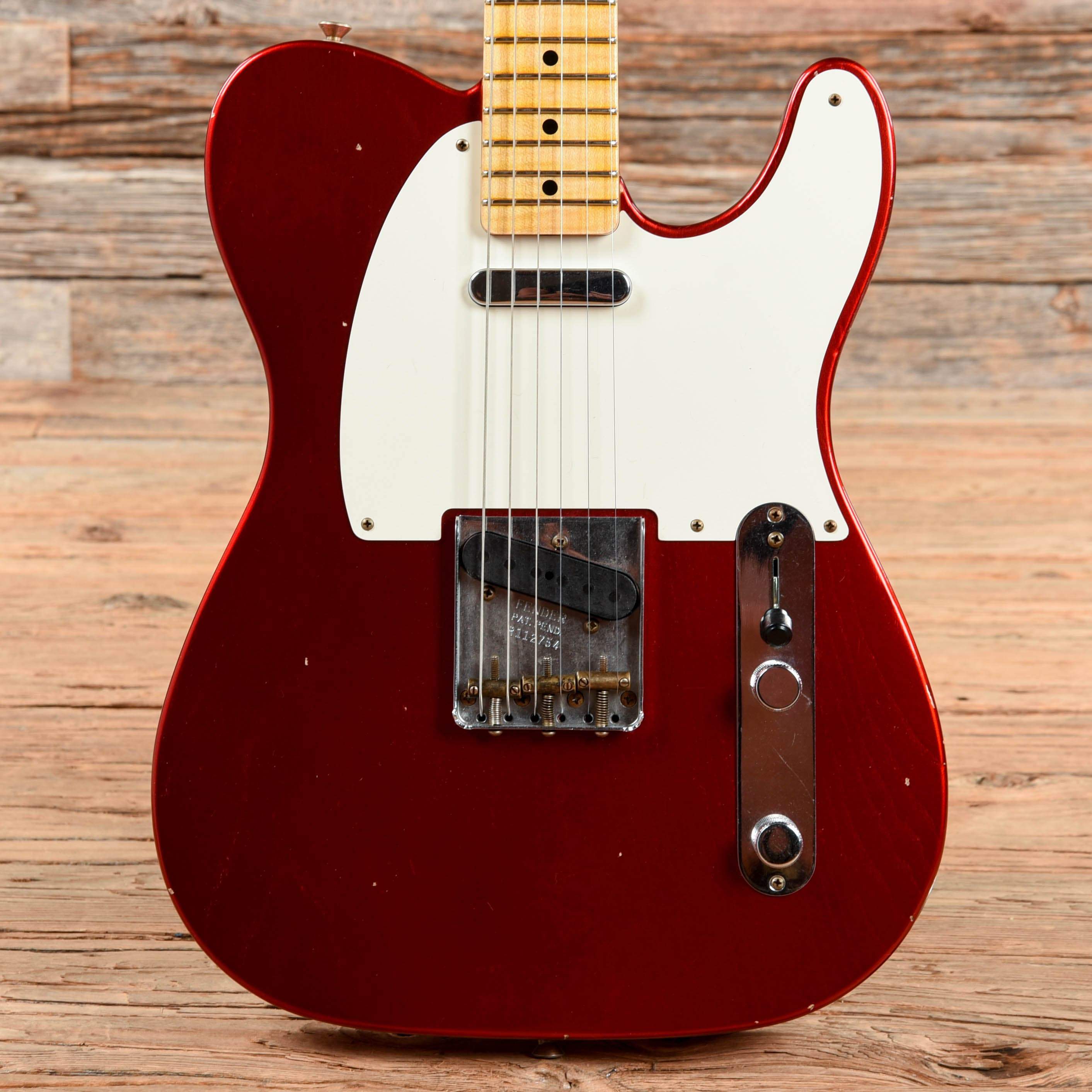 Fender Custom Shop 1950s Telecaster Journeyman Relic Candy Apple Red 2021 Electric Guitars / Solid Body