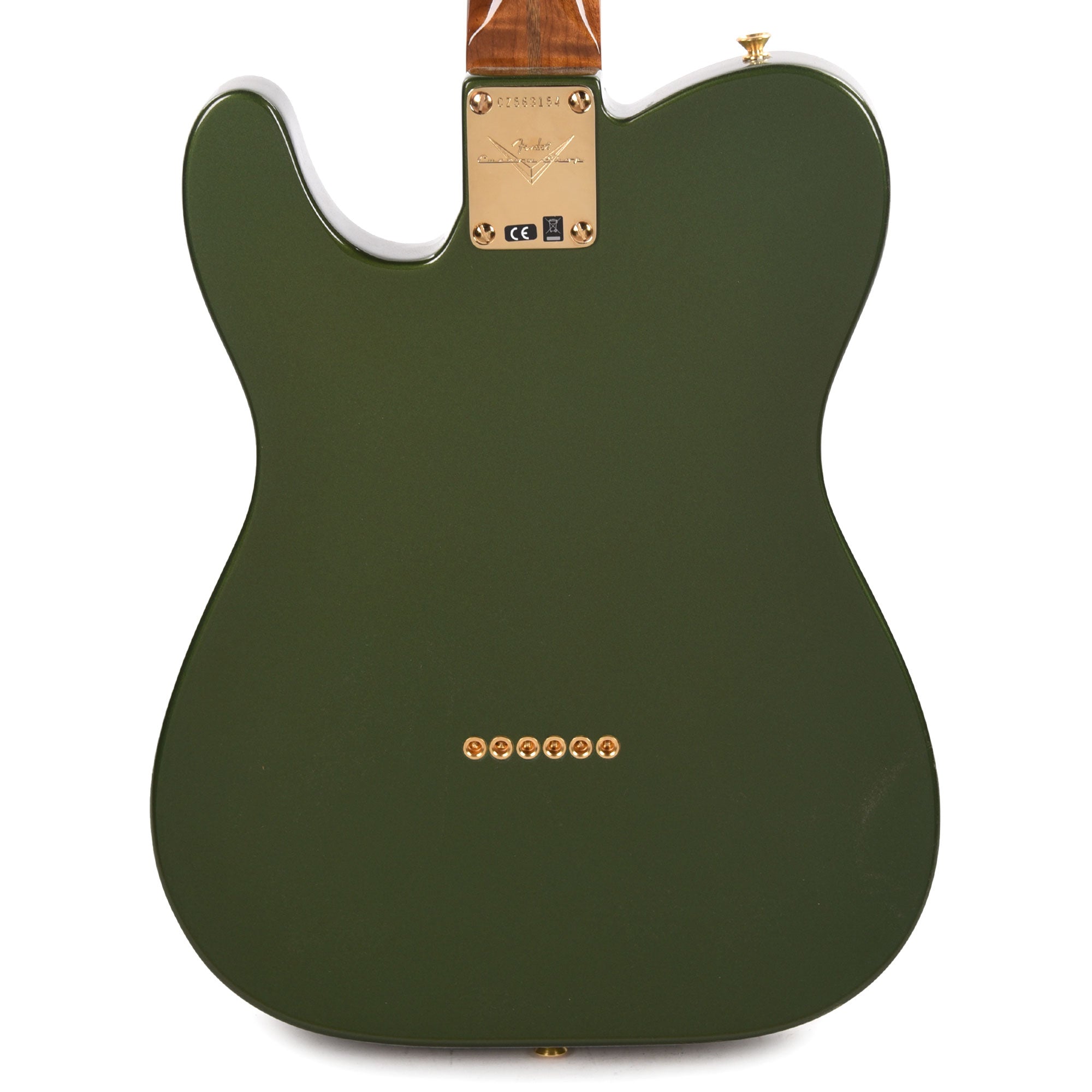 Fender Custom Shop 1950s Telecaster NOS Aged Cadillac Green w/Roasted 3A Flame Neck & Gold Hardware Electric Guitars / Solid Body