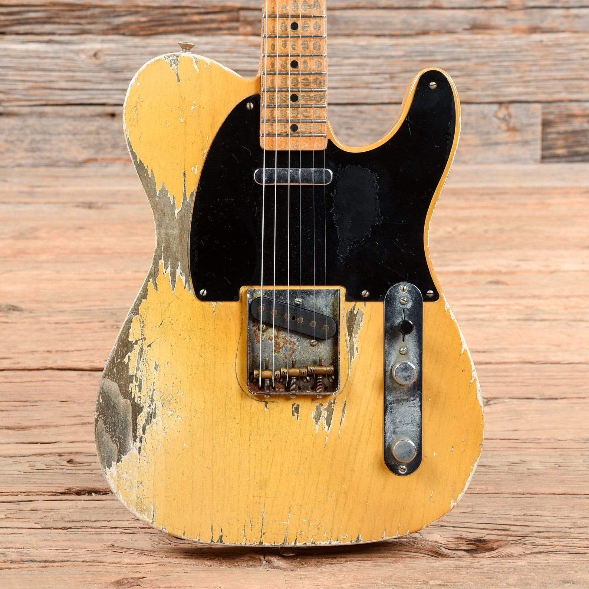 Fender Custom Shop 1951 Telecaster Heavy Relic Masterbuilt by Dale Wilson Nocaster Blonde 2017 Electric Guitars / Solid Body