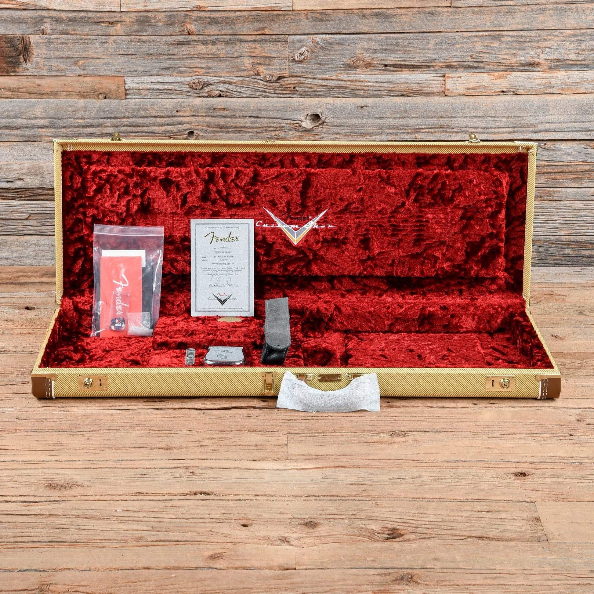 Fender Custom Shop 1951 Telecaster Heavy Relic Masterbuilt by Dale Wilson Nocaster Blonde 2017 Electric Guitars / Solid Body