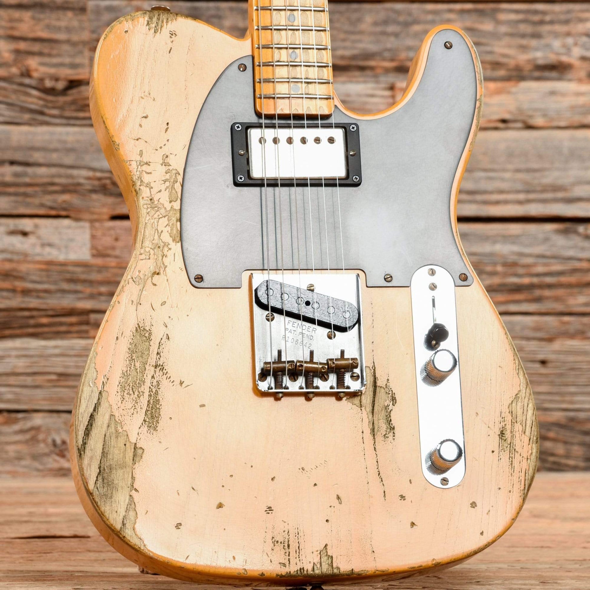 Fender Custom Shop 1951 Telecaster HS Heavy Relic Aged Butterscotch Blonde 2021 Electric Guitars / Solid Body