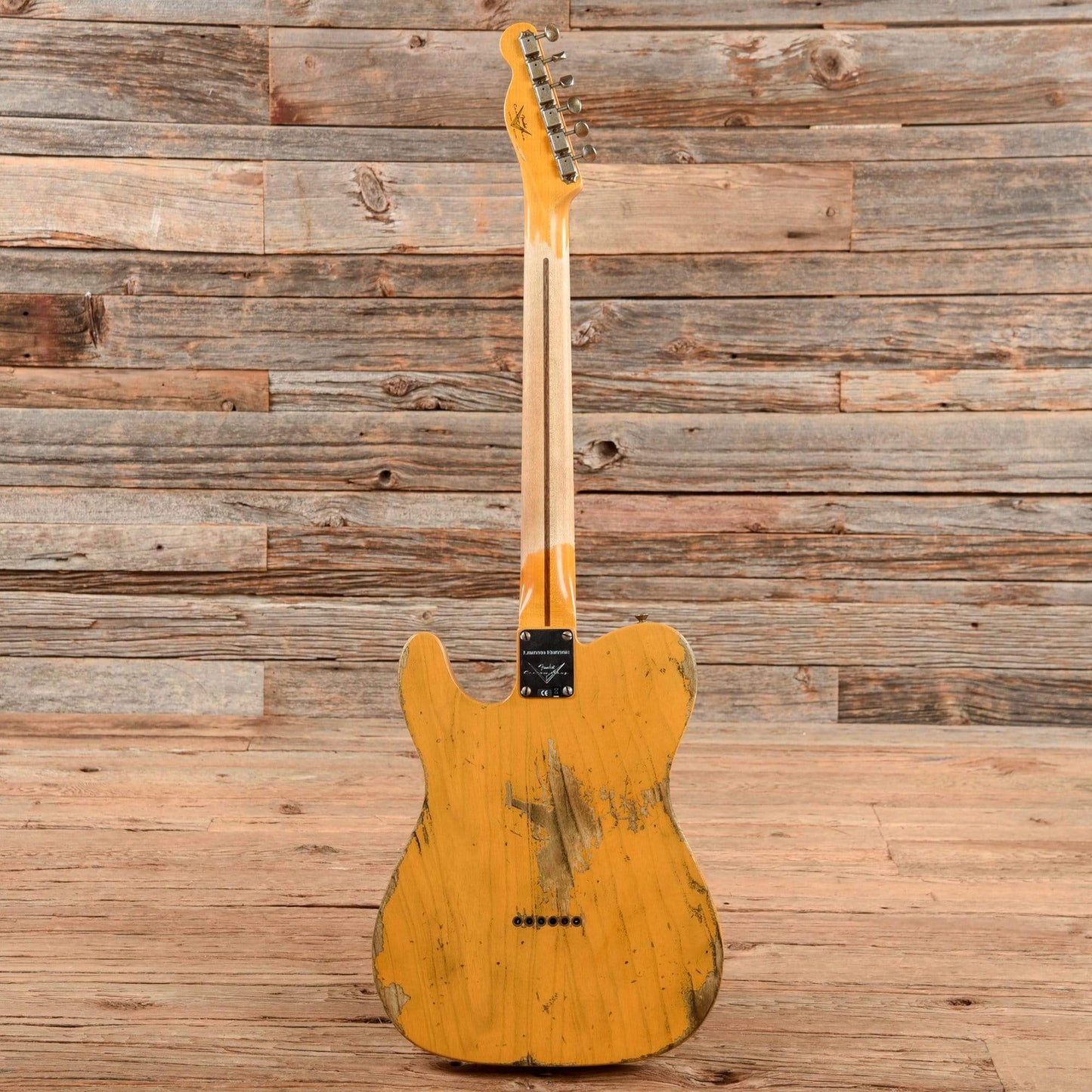 Fender Custom Shop 1951 Telecaster HS Heavy Relic Aged Butterscotch Blonde 2021 Electric Guitars / Solid Body