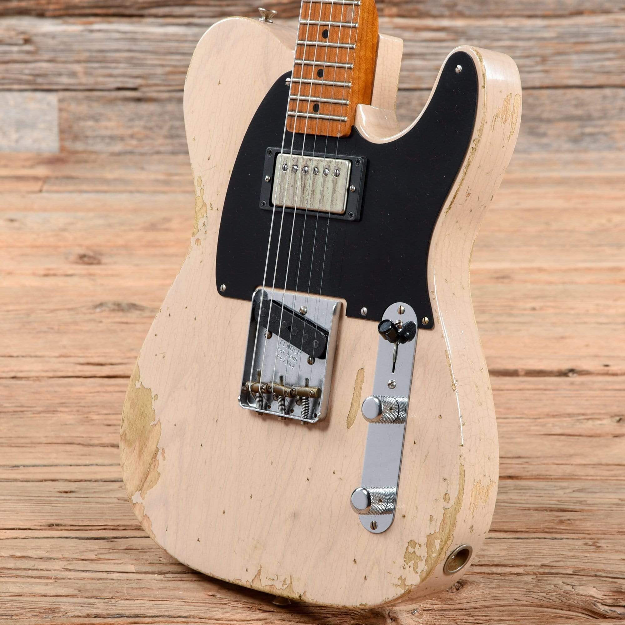 Fender Custom Shop 1951 Telecaster HS Heavy Relic Dirty White Blonde 2019 Electric Guitars / Solid Body