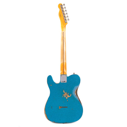 Fender Custom Shop 1952 Telecaster "Chicago Special" Heavy Relic Aged Blue Sparkle Electric Guitars / Solid Body