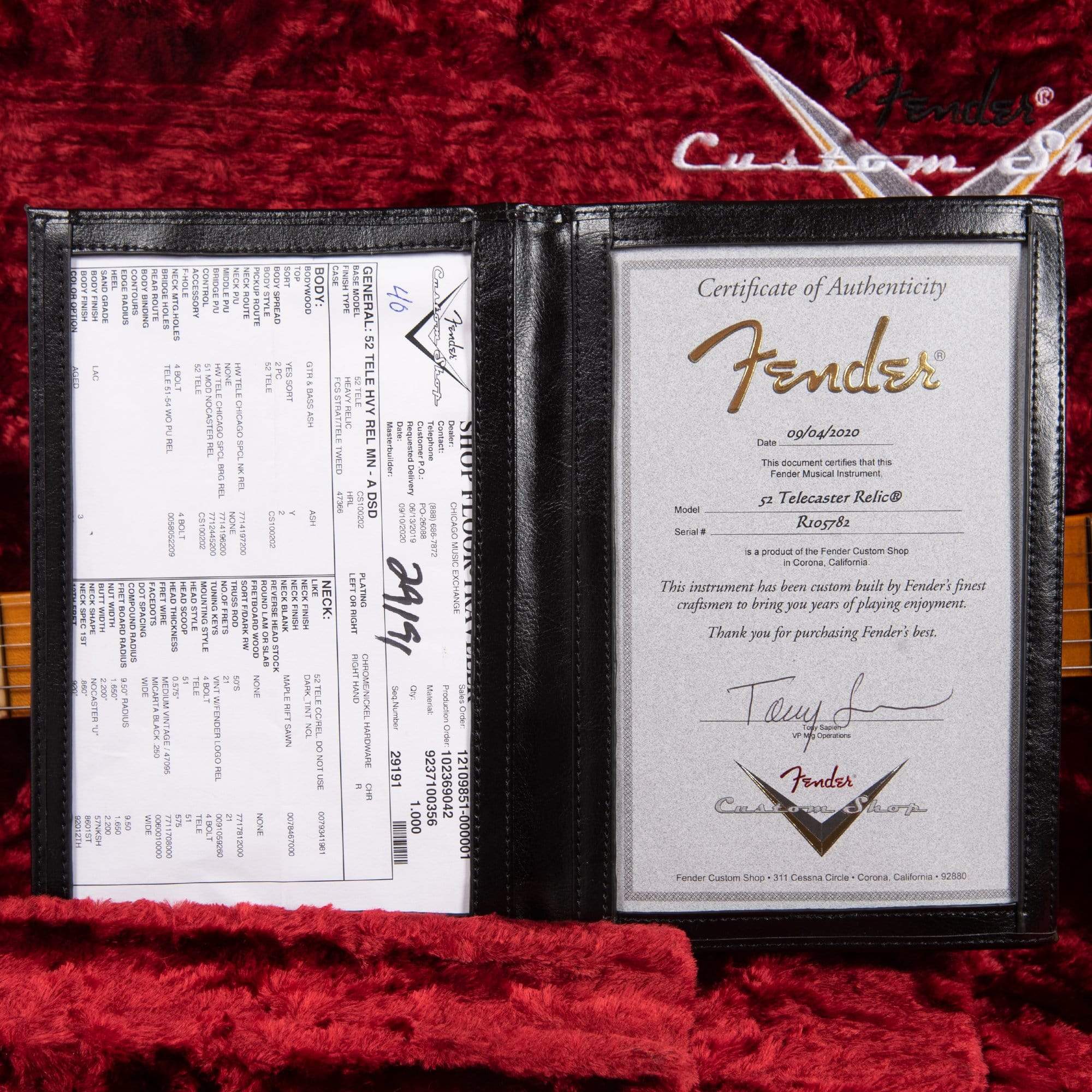 Fender Custom Shop 1952 Telecaster 