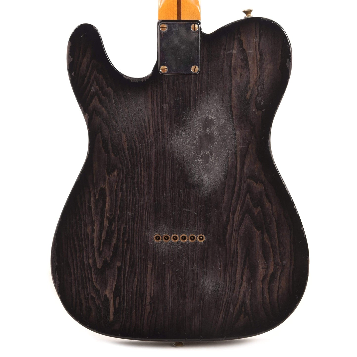 Fender Custom Shop 1952 Telecaster "Chicago Special" Heavy Relic Aged Ebony Transparent Electric Guitars / Solid Body