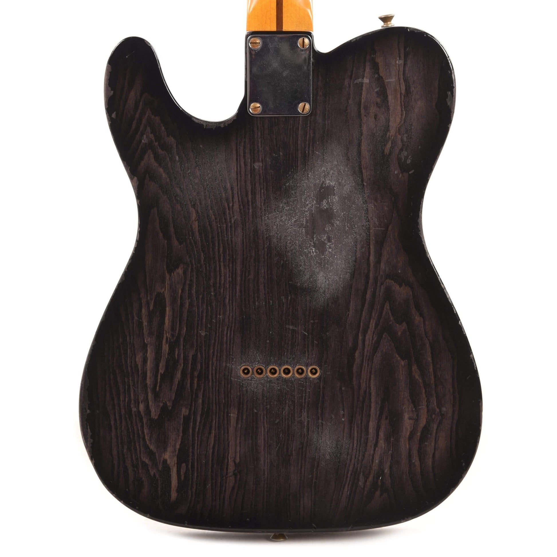 Fender Custom Shop 1952 Telecaster "Chicago Special" Heavy Relic Aged Ebony Transparent Electric Guitars / Solid Body