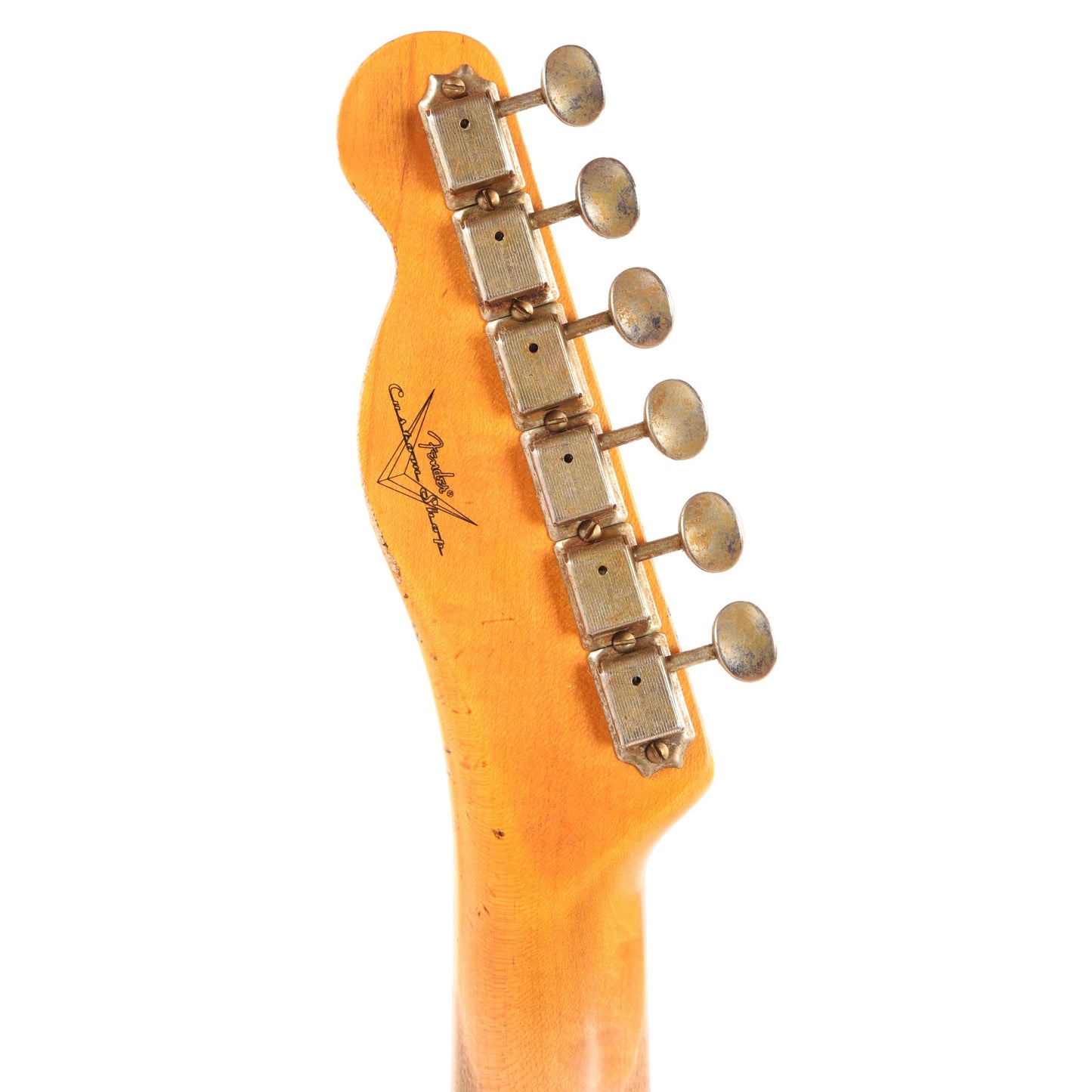 Fender Custom Shop 1952 Telecaster "Chicago Special" Heavy Relic Aged Ebony Transparent Electric Guitars / Solid Body