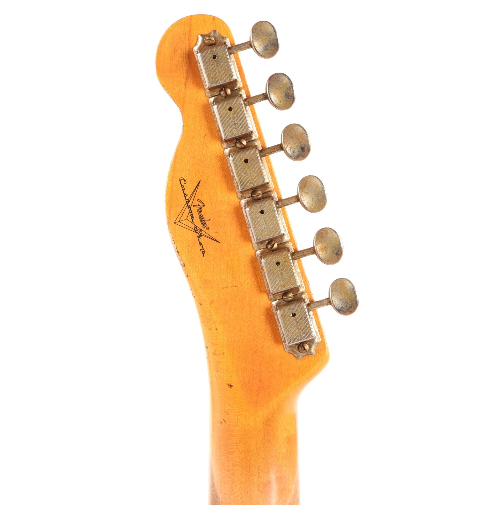 Fender Custom Shop 1952 Telecaster "Chicago Special" Heavy Relic Aged Ebony Transparent Electric Guitars / Solid Body