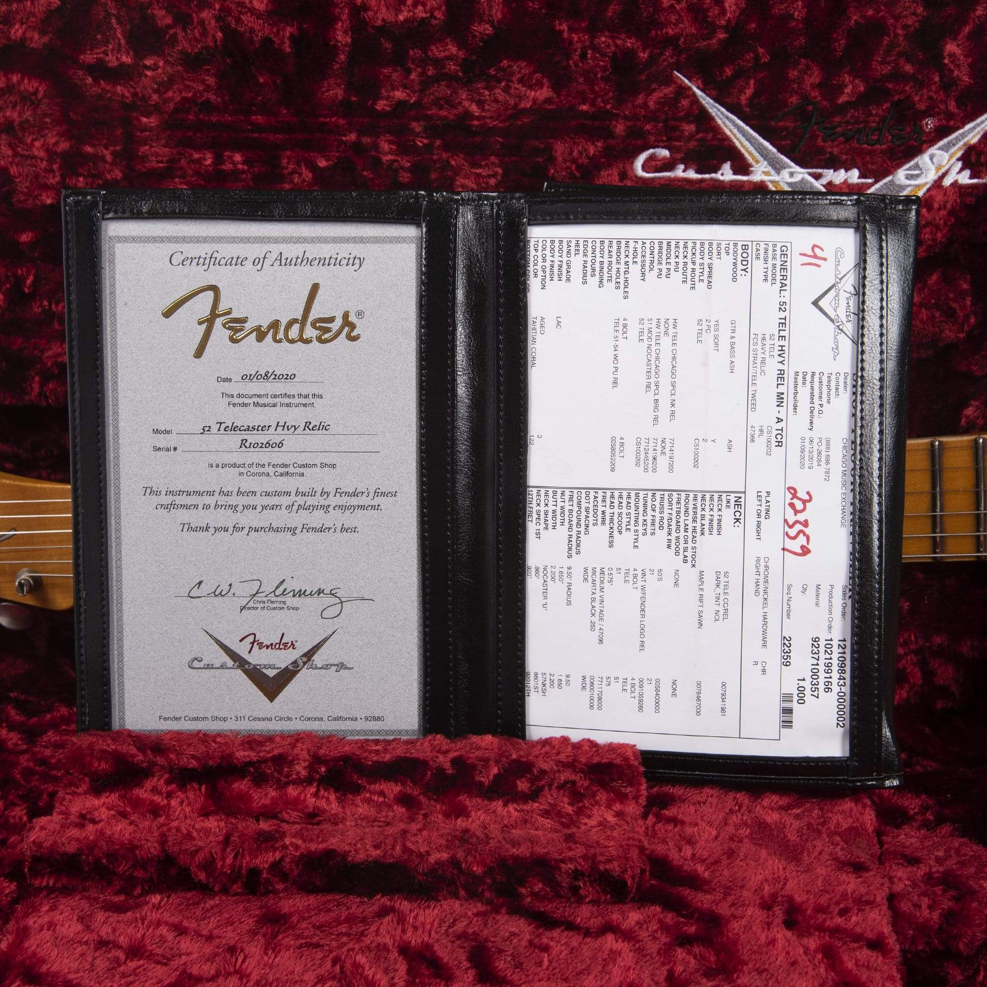 Fender Custom Shop 1952 Telecaster 