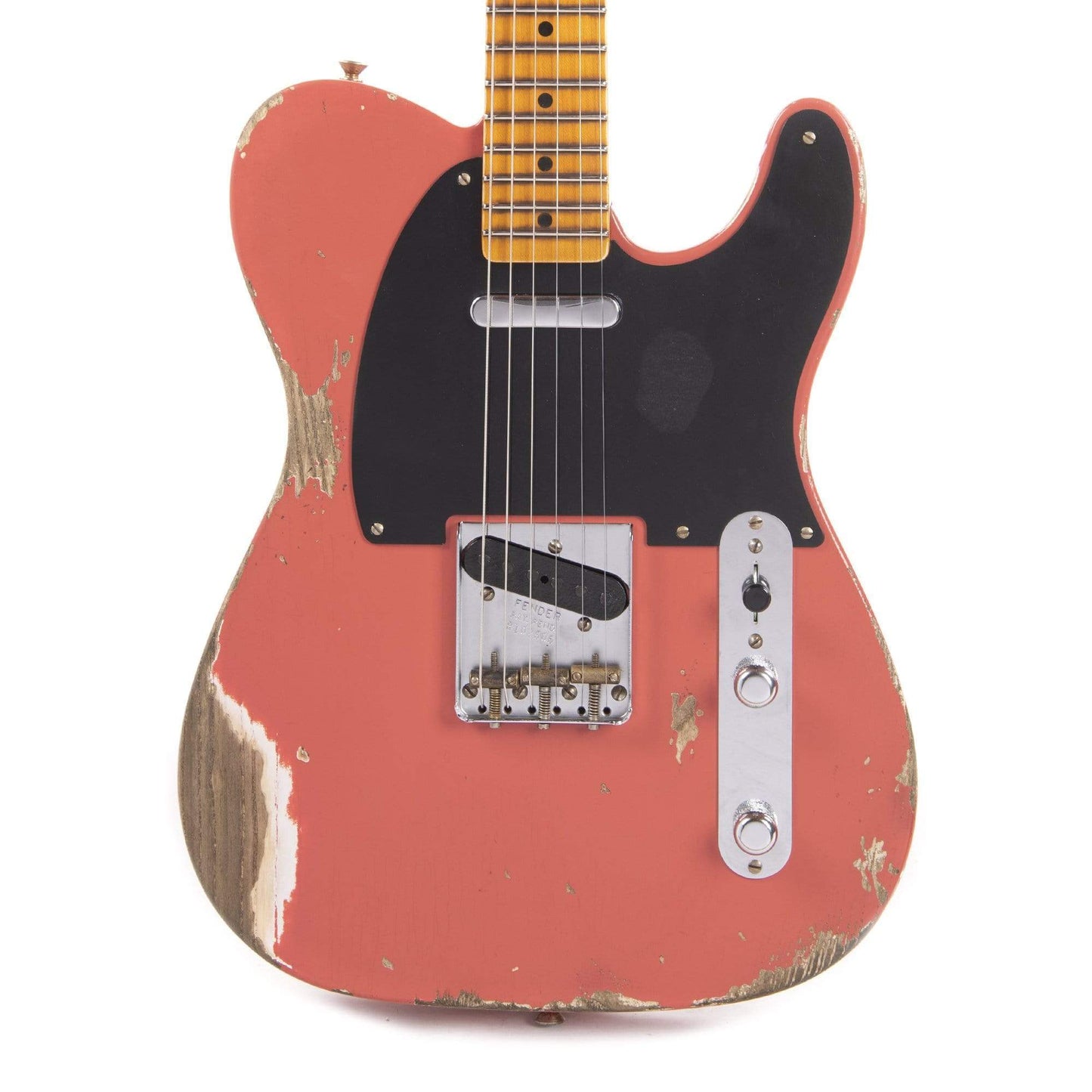 Fender Custom Shop 1952 Telecaster "Chicago Special" Heavy Relic Aged Tahitian Coral Electric Guitars / Solid Body