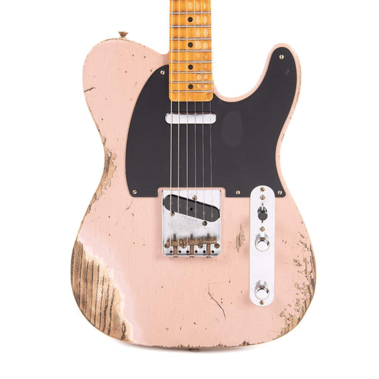 Fender Custom Shop 1952 Telecaster "Chicago Special" Heavy Relic Dirty Shell Pink Electric Guitars / Solid Body