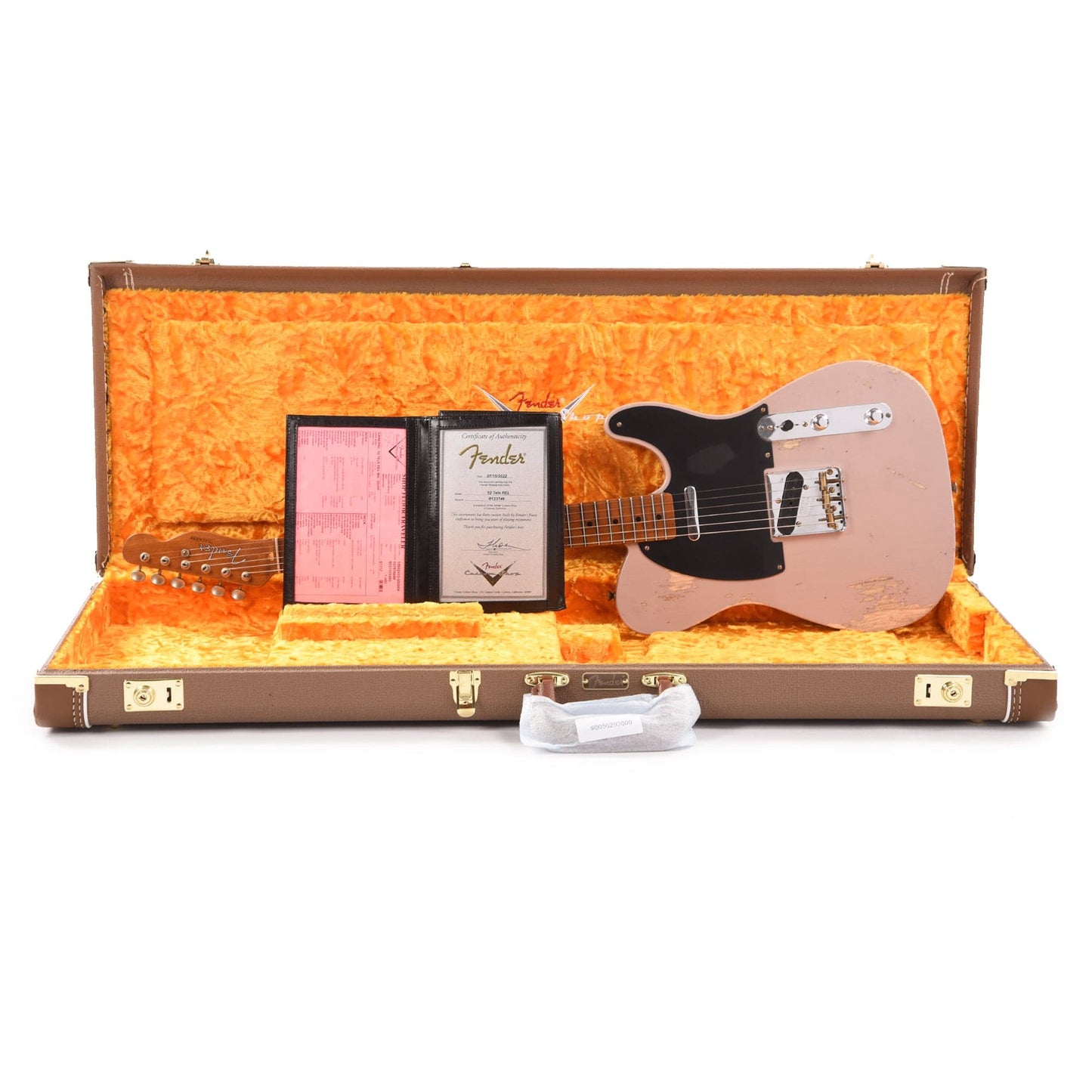 Fender Custom Shop 1952 Telecaster "Chicago Special" Heavy Relic Dirty Shell Pink w/Roasted Neck Electric Guitars / Solid Body