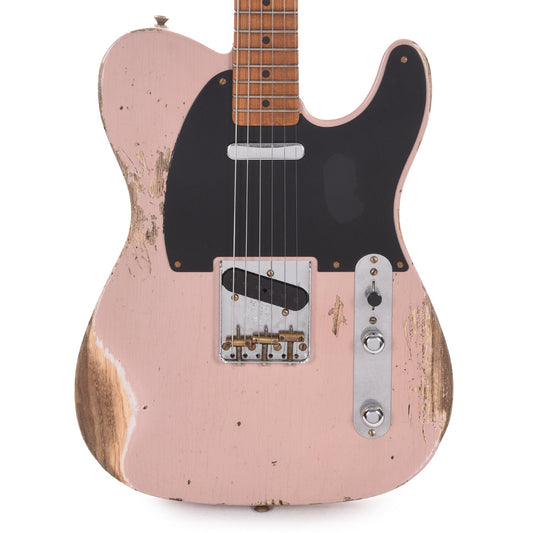 Fender Custom Shop 1952 Telecaster "Chicago Special" Heavy Relic Dirty Shell Pink w/Roasted Neck Electric Guitars / Solid Body