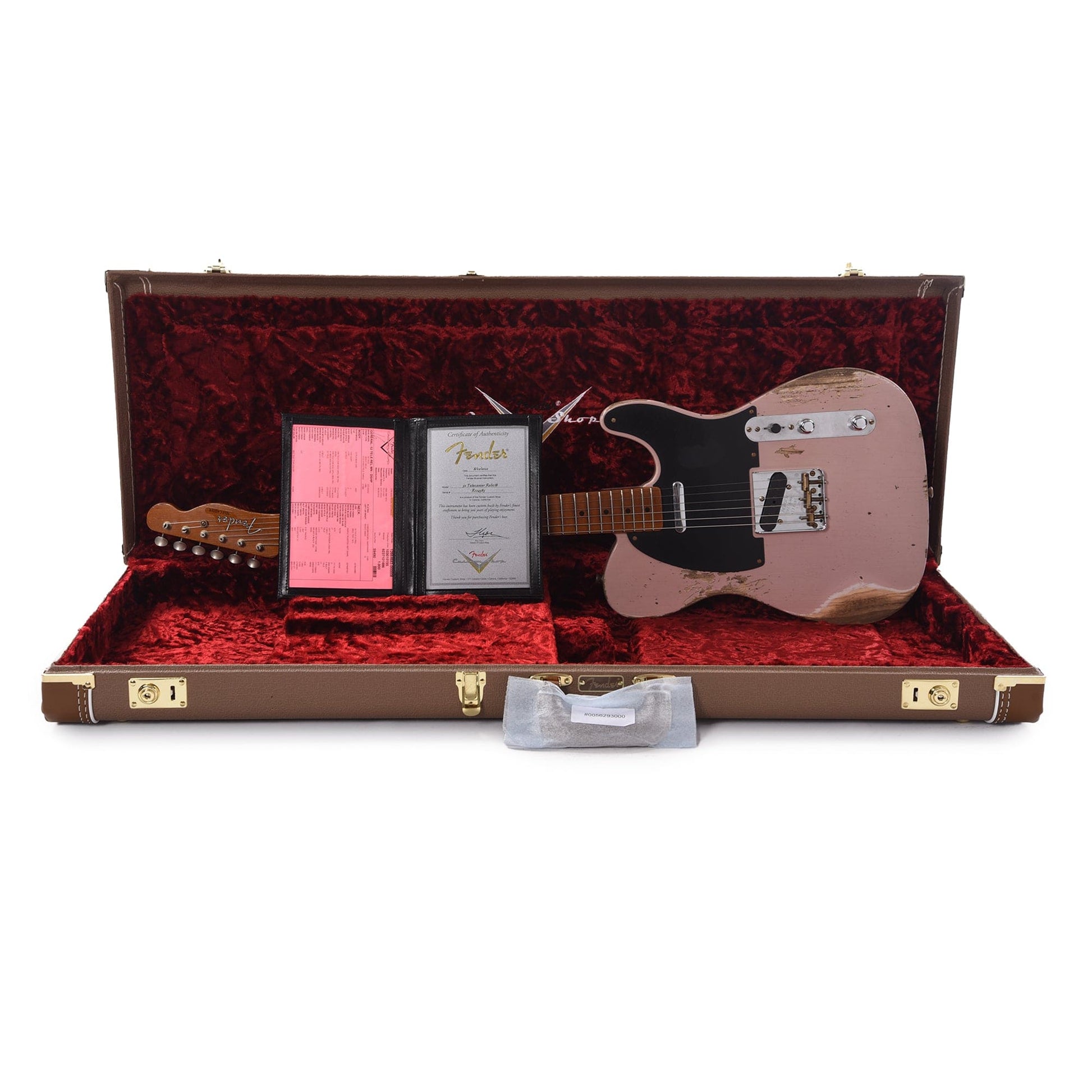 Fender Custom Shop 1952 Telecaster "Chicago Special" Heavy Relic Dirty Shell Pink w/Roasted Neck Electric Guitars / Solid Body