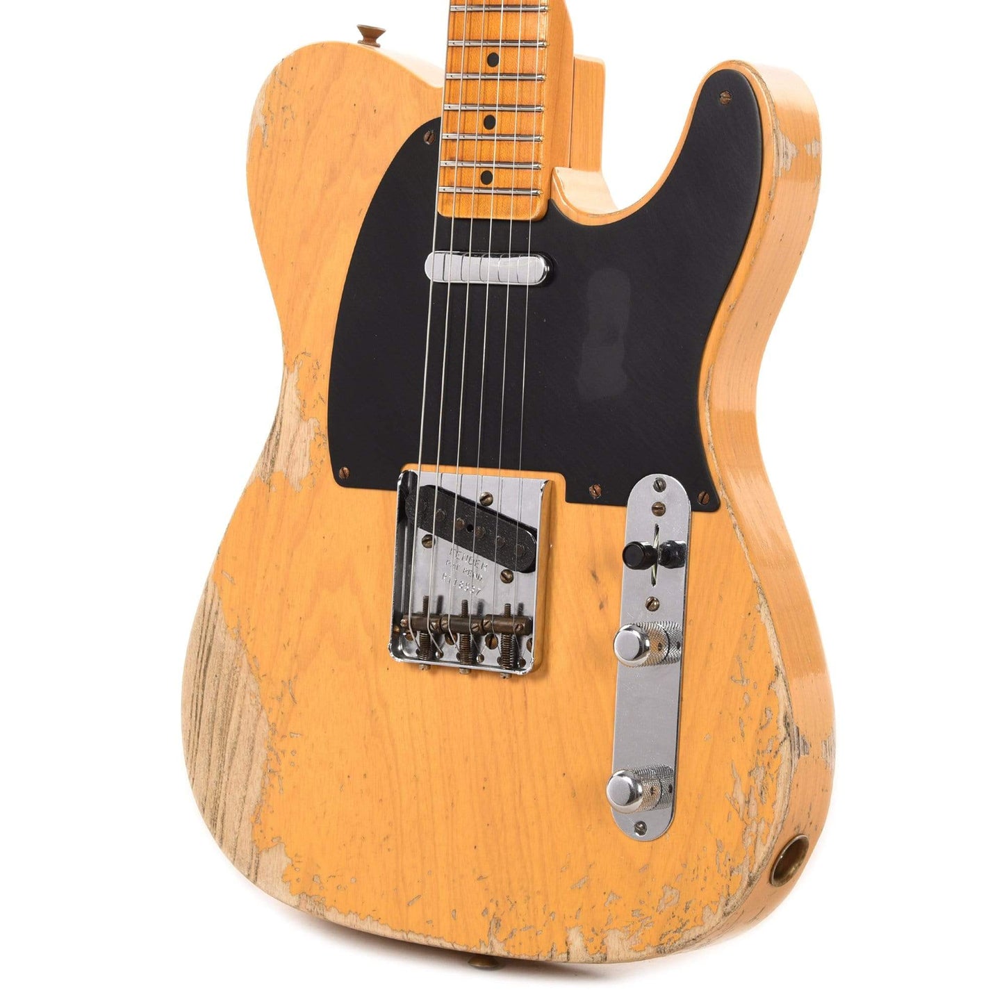 Fender Custom Shop 1952 Telecaster "Chicago Special" Heavy Relic Faded Butterscotch Blonde Electric Guitars / Solid Body