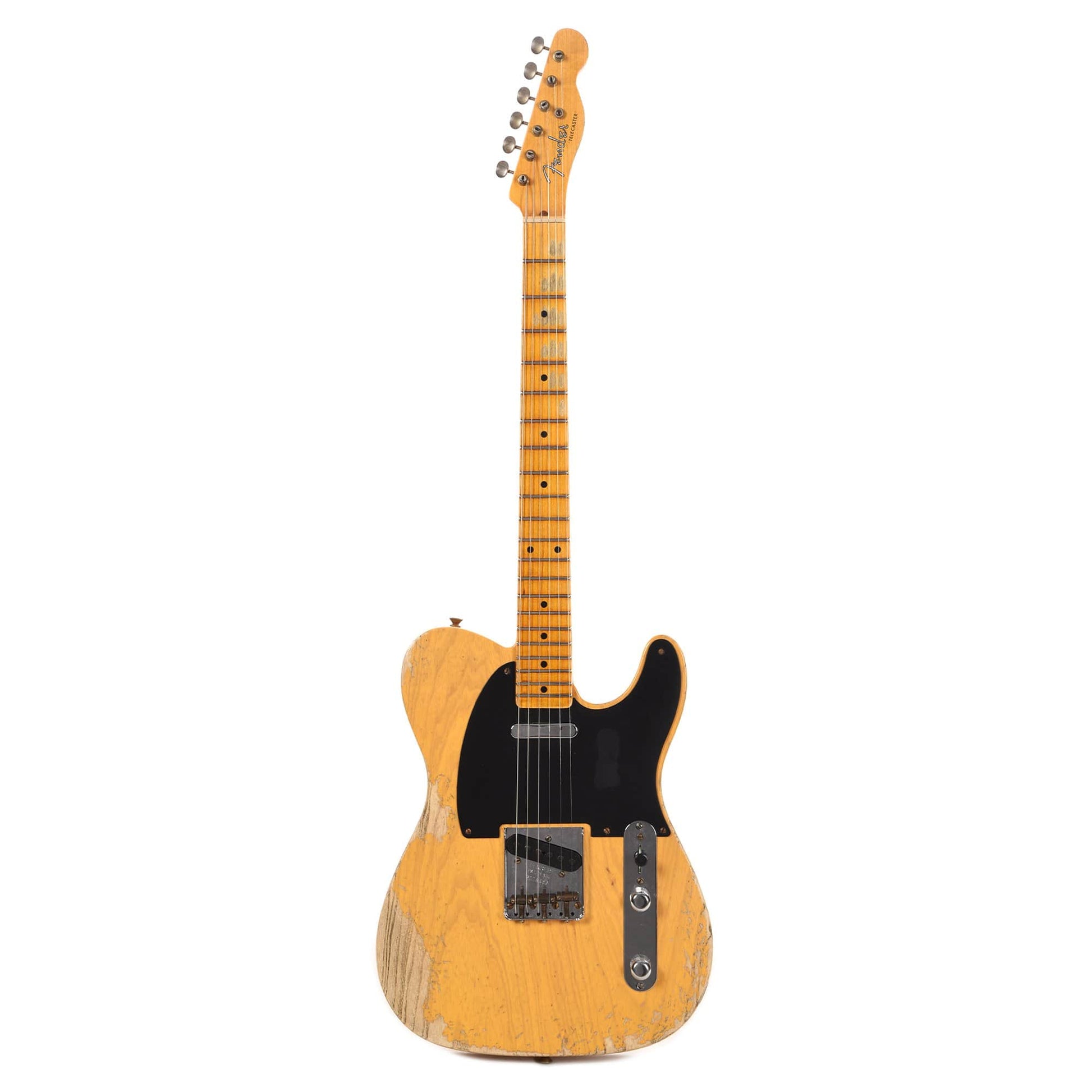 Fender Custom Shop 1952 Telecaster "Chicago Special" Heavy Relic Faded Butterscotch Blonde Electric Guitars / Solid Body