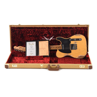 Fender Custom Shop 1952 Telecaster "Chicago Special" Heavy Relic Faded Butterscotch Blonde Electric Guitars / Solid Body
