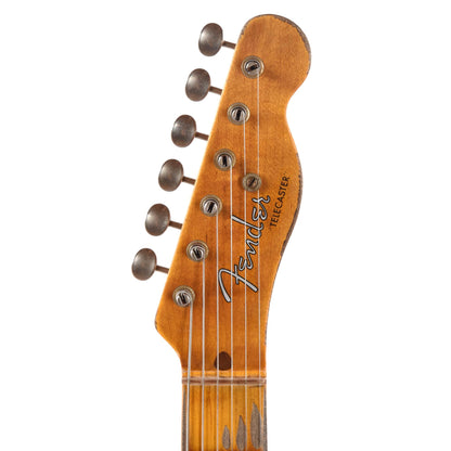 Fender Custom Shop 1952 Telecaster "Chicago Special" Heavy Relic Super Aged Trans Lake Placid Blue Electric Guitars / Solid Body
