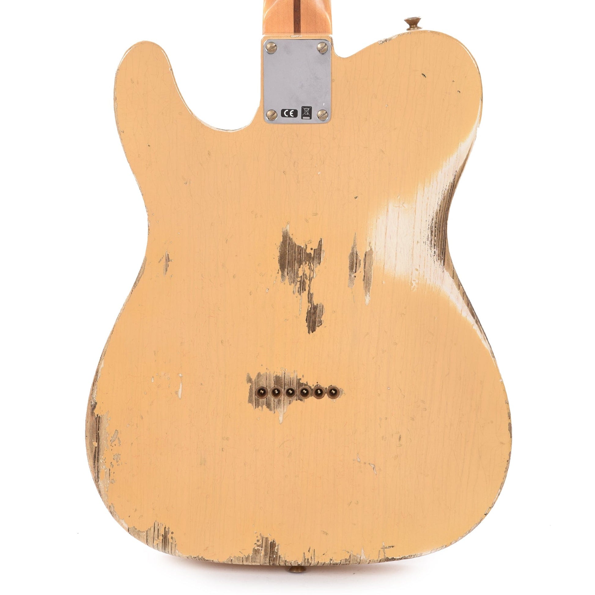 Fender Custom Shop 1952 Telecaster "Chicago Special" Heavy Relic Super Dirty Nocaster Blonde Electric Guitars / Solid Body