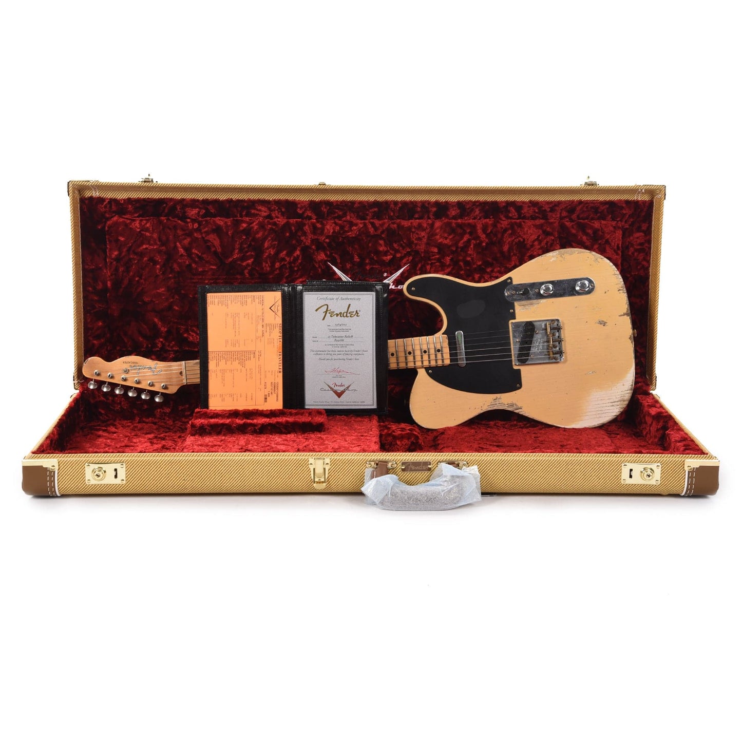 Fender Custom Shop 1952 Telecaster "Chicago Special" Heavy Relic Super Dirty Nocaster Blonde Electric Guitars / Solid Body