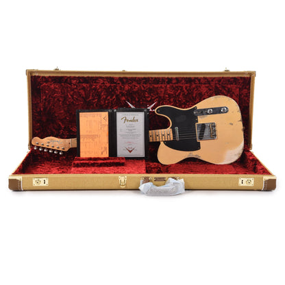 Fender Custom Shop 1952 Telecaster "Chicago Special" Heavy Relic Super Dirty Nocaster Blonde Electric Guitars / Solid Body