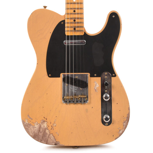 Fender Custom Shop 1952 Telecaster "Chicago Special" Heavy Relic Super Dirty Nocaster Blonde Electric Guitars / Solid Body